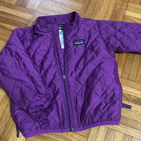 Patagonia Other - 18 mo kids purple Patagonia zip up lightweight jacket